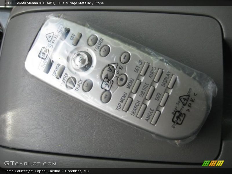 Blue Mirage Metallic / Stone 2010 Toyota Sienna XLE AWD