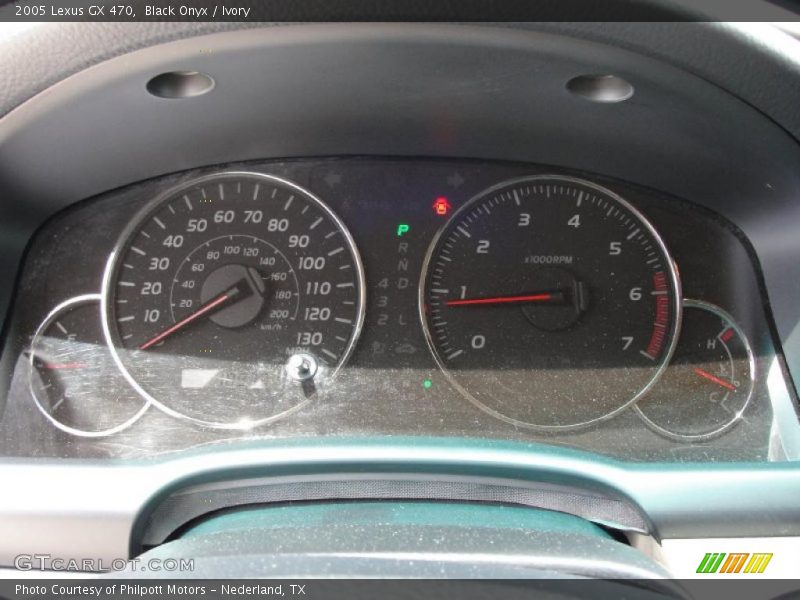Black Onyx / Ivory 2005 Lexus GX 470