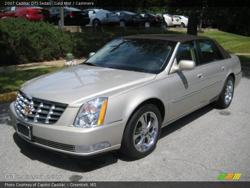 Gold Mist / Cashmere 2007 Cadillac DTS Sedan