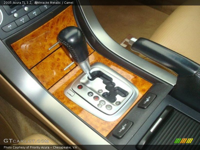 Anthracite Metallic / Camel 2005 Acura TL 3.2