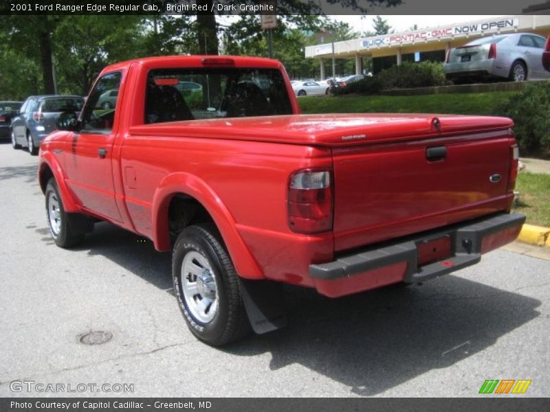 Bright Red / Dark Graphite 2001 Ford Ranger Edge Regular Cab