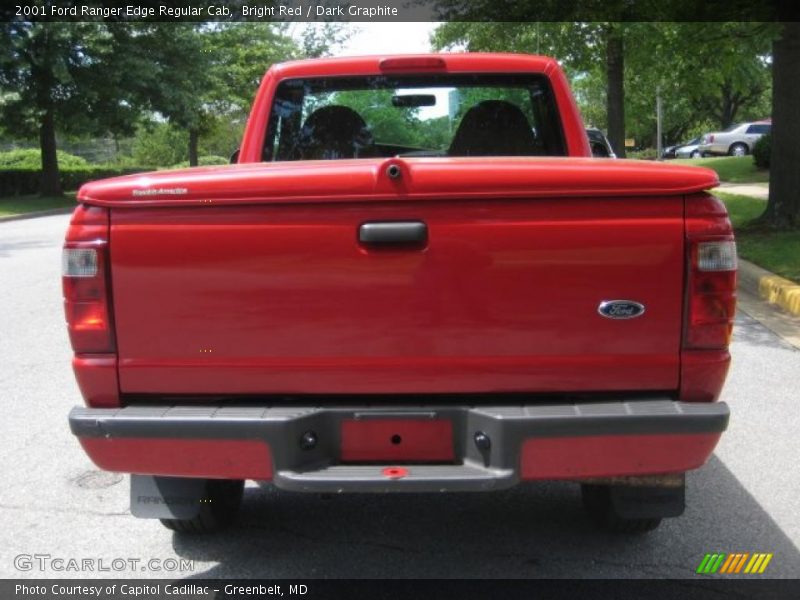 Bright Red / Dark Graphite 2001 Ford Ranger Edge Regular Cab