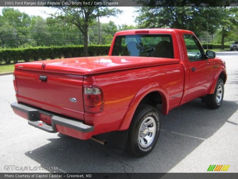 Bright Red / Dark Graphite 2001 Ford Ranger Edge Regular Cab