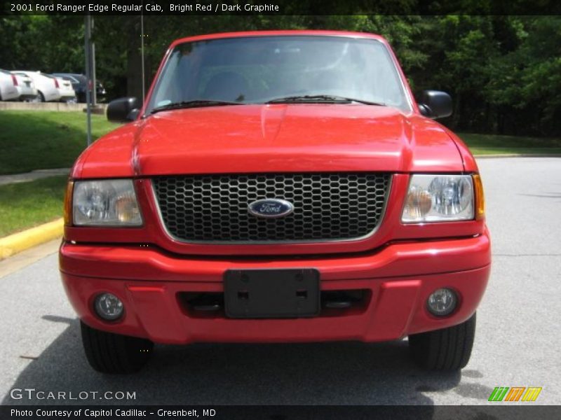 Bright Red / Dark Graphite 2001 Ford Ranger Edge Regular Cab