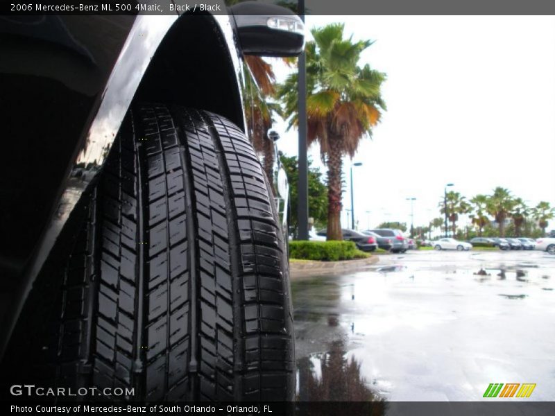Black / Black 2006 Mercedes-Benz ML 500 4Matic
