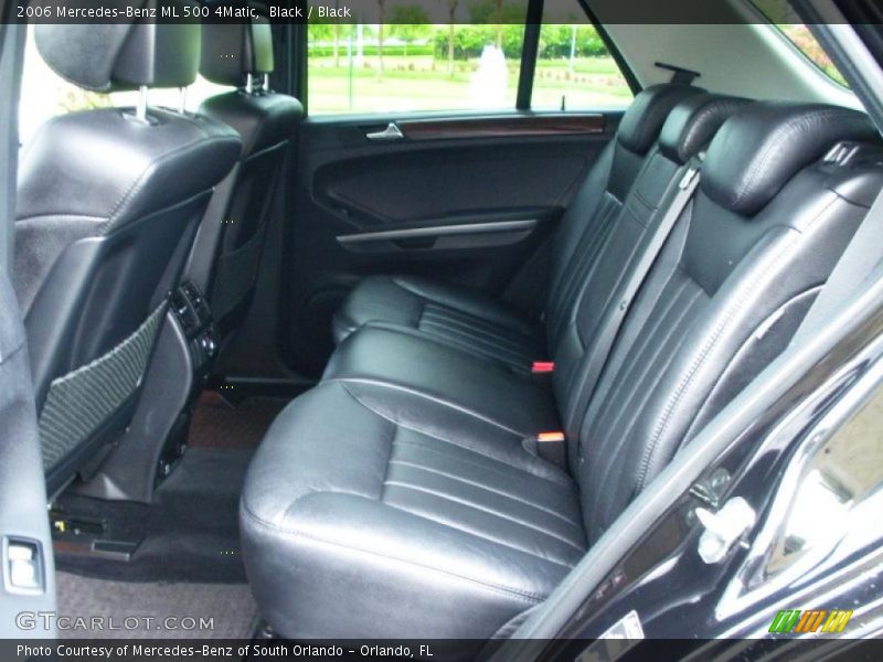 Black / Black 2006 Mercedes-Benz ML 500 4Matic
