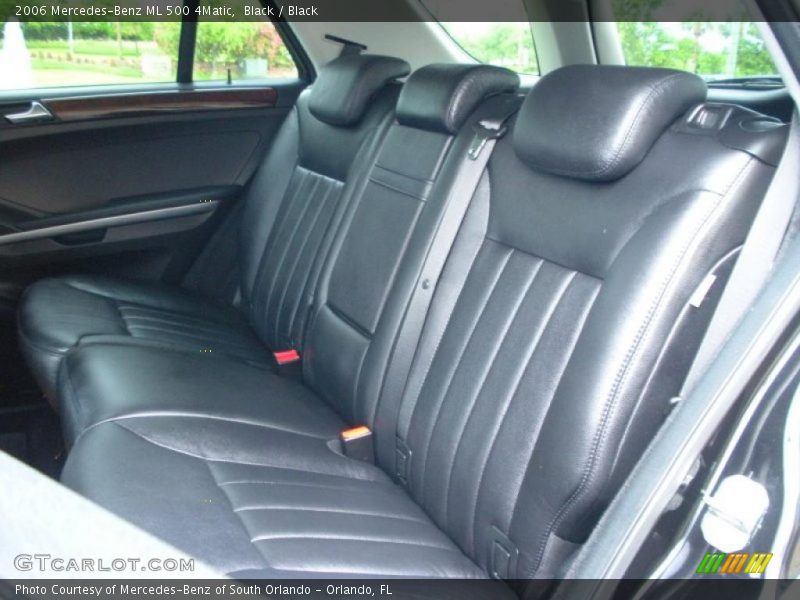 Black / Black 2006 Mercedes-Benz ML 500 4Matic