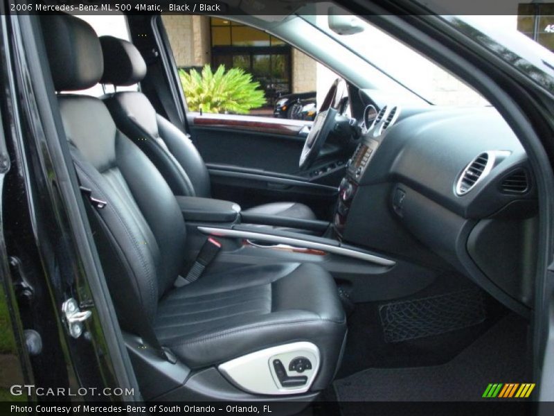 Black / Black 2006 Mercedes-Benz ML 500 4Matic