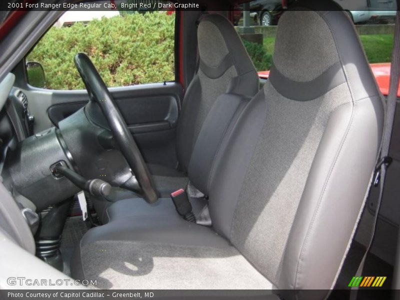 Bright Red / Dark Graphite 2001 Ford Ranger Edge Regular Cab