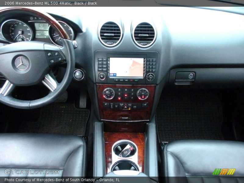 Black / Black 2006 Mercedes-Benz ML 500 4Matic