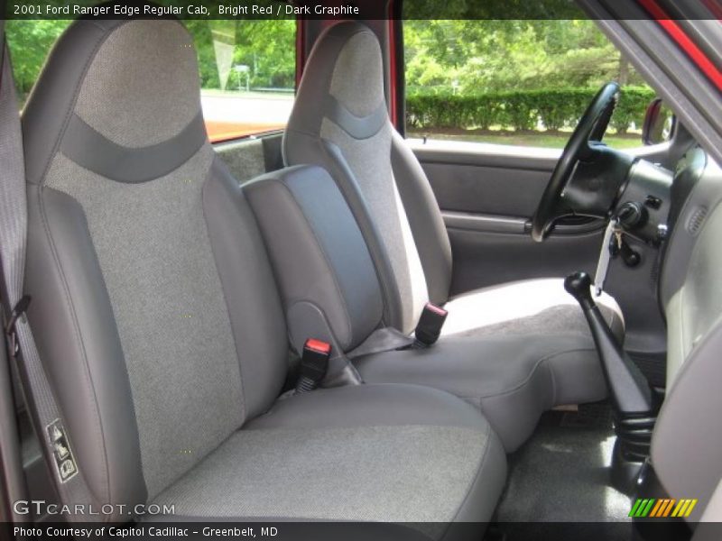 Bright Red / Dark Graphite 2001 Ford Ranger Edge Regular Cab