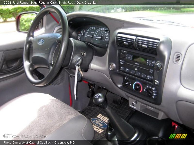 Bright Red / Dark Graphite 2001 Ford Ranger Edge Regular Cab
