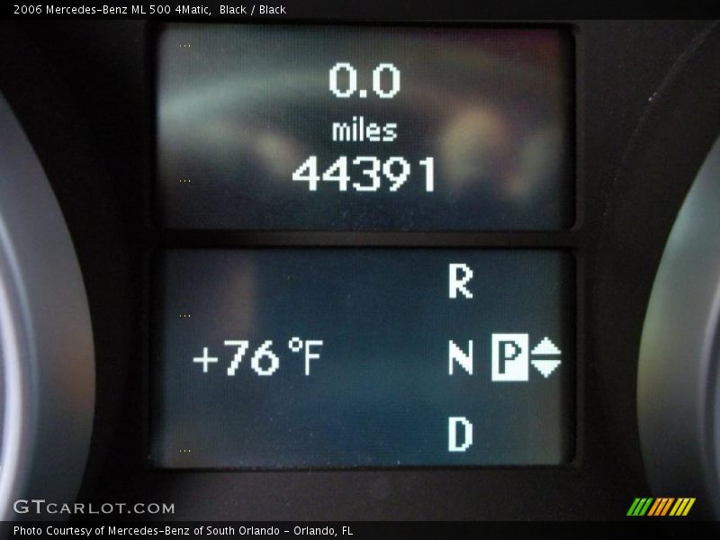 Black / Black 2006 Mercedes-Benz ML 500 4Matic