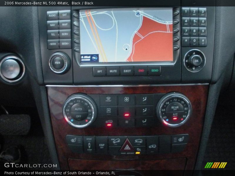 Black / Black 2006 Mercedes-Benz ML 500 4Matic