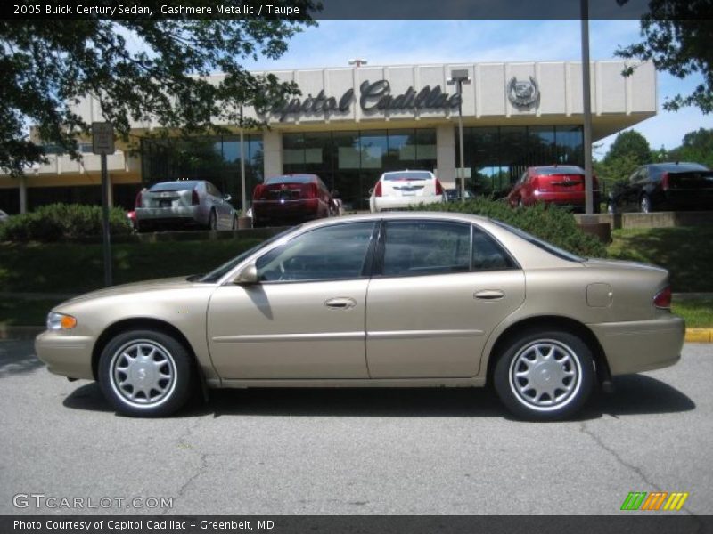 Cashmere Metallic / Taupe 2005 Buick Century Sedan