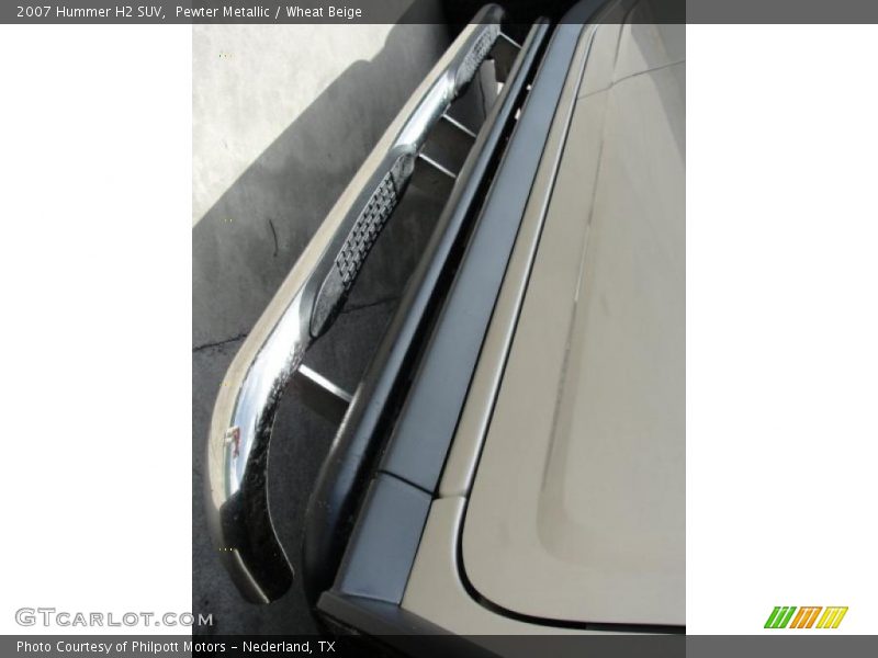 Pewter Metallic / Wheat Beige 2007 Hummer H2 SUV