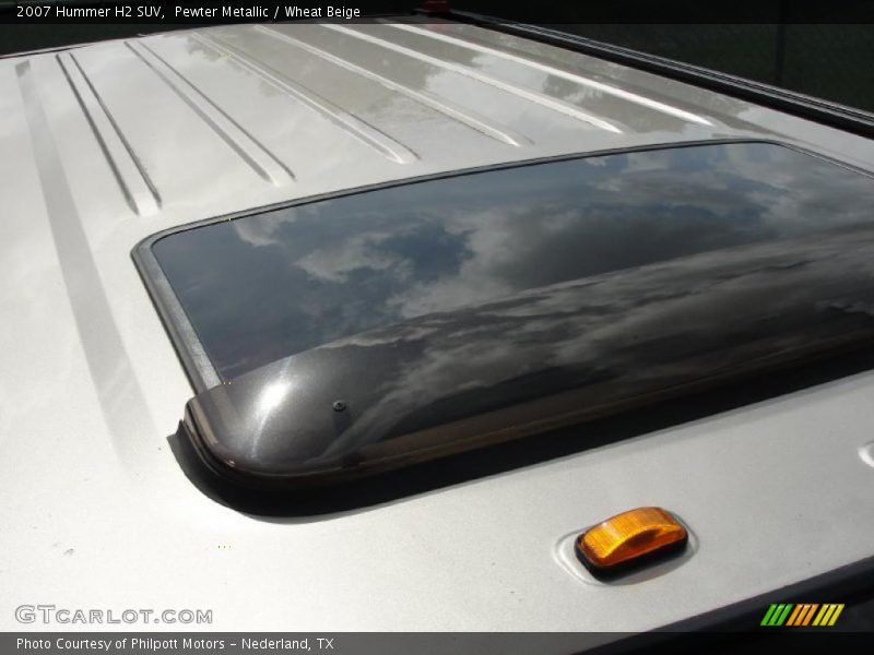 Pewter Metallic / Wheat Beige 2007 Hummer H2 SUV