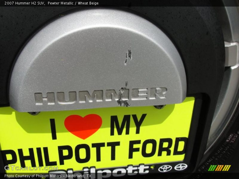 Pewter Metallic / Wheat Beige 2007 Hummer H2 SUV