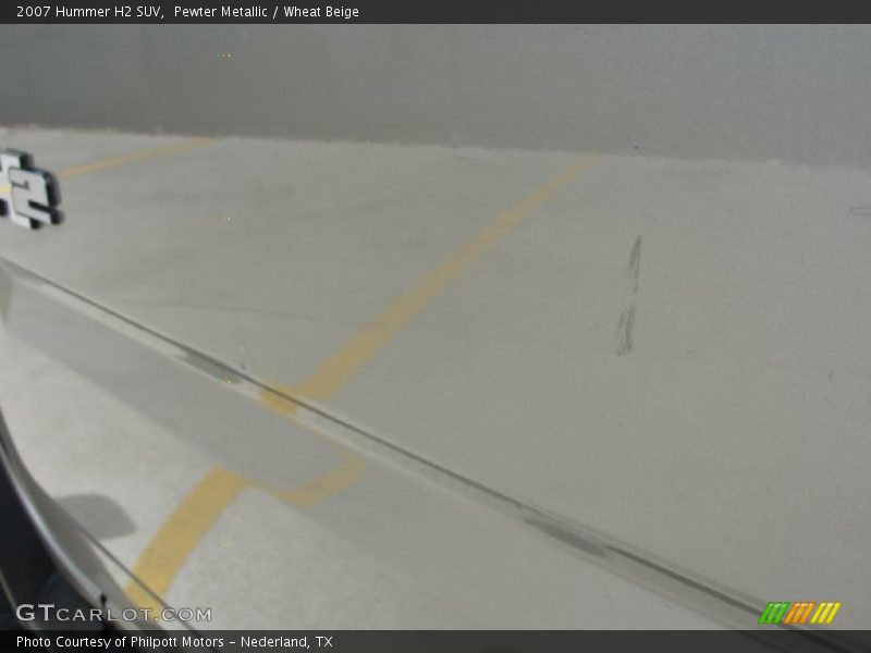 Pewter Metallic / Wheat Beige 2007 Hummer H2 SUV