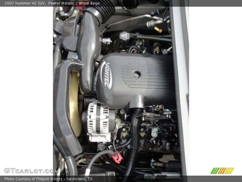 Pewter Metallic / Wheat Beige 2007 Hummer H2 SUV