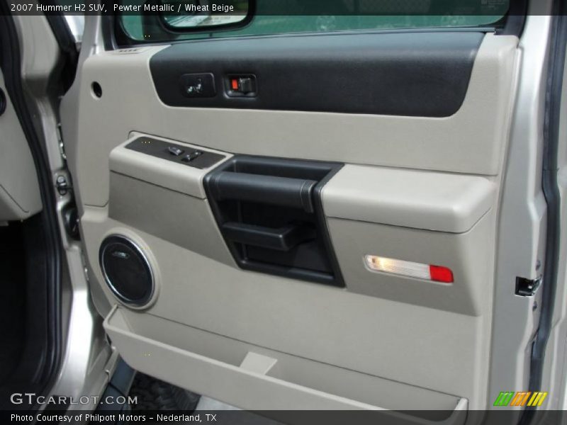 Pewter Metallic / Wheat Beige 2007 Hummer H2 SUV