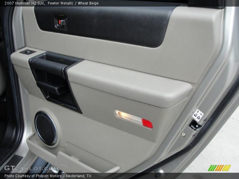 Pewter Metallic / Wheat Beige 2007 Hummer H2 SUV