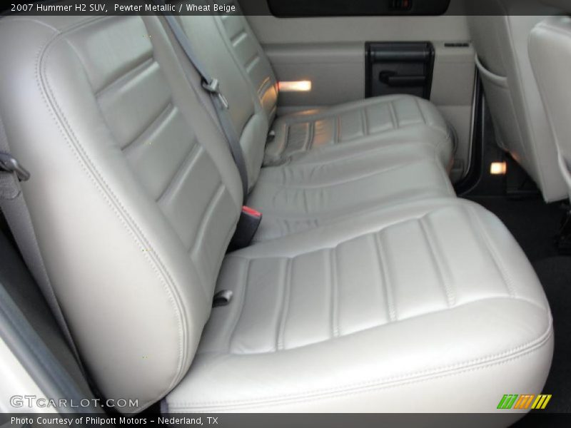 Pewter Metallic / Wheat Beige 2007 Hummer H2 SUV