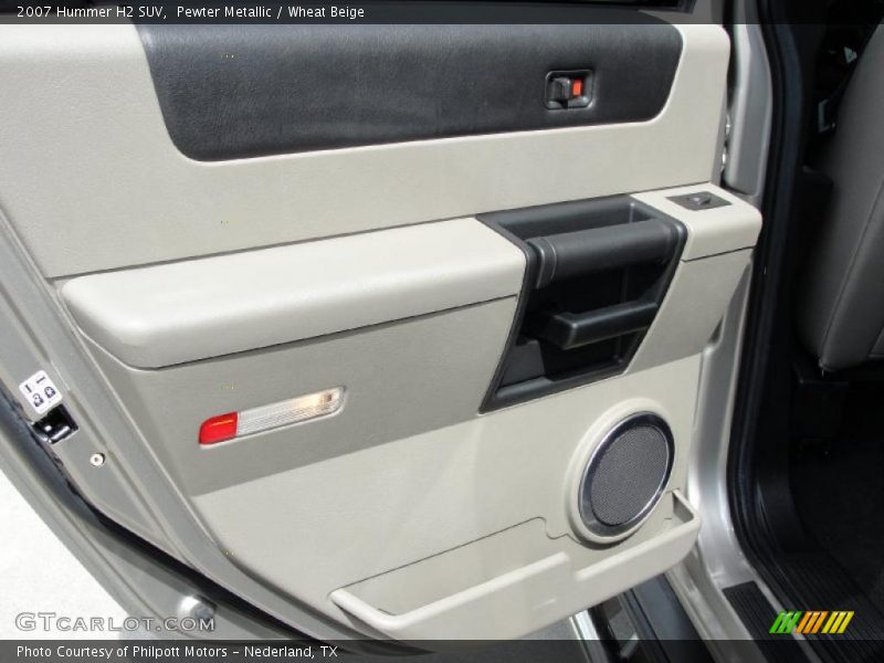 Pewter Metallic / Wheat Beige 2007 Hummer H2 SUV