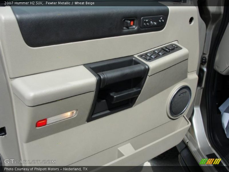Pewter Metallic / Wheat Beige 2007 Hummer H2 SUV
