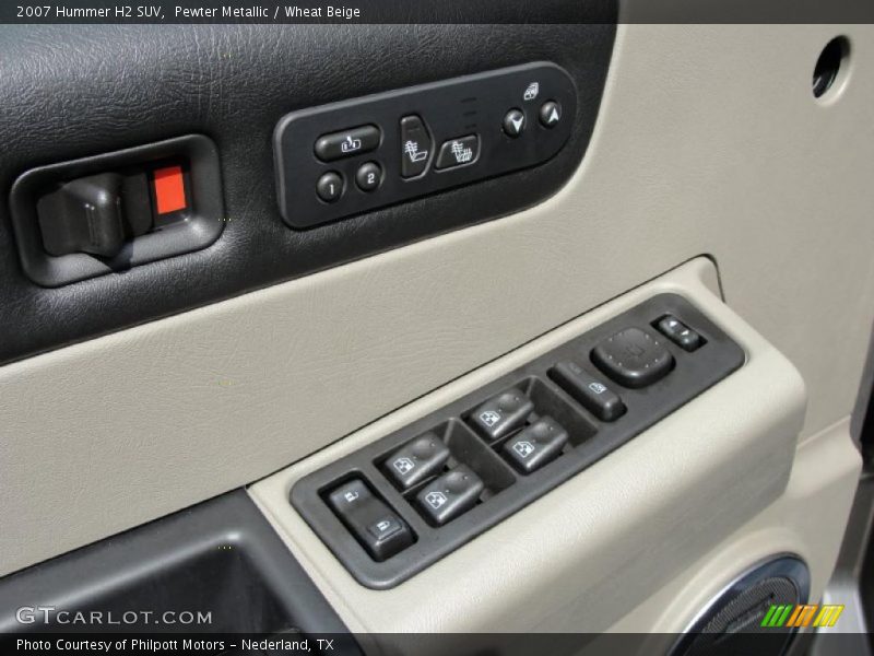 Pewter Metallic / Wheat Beige 2007 Hummer H2 SUV