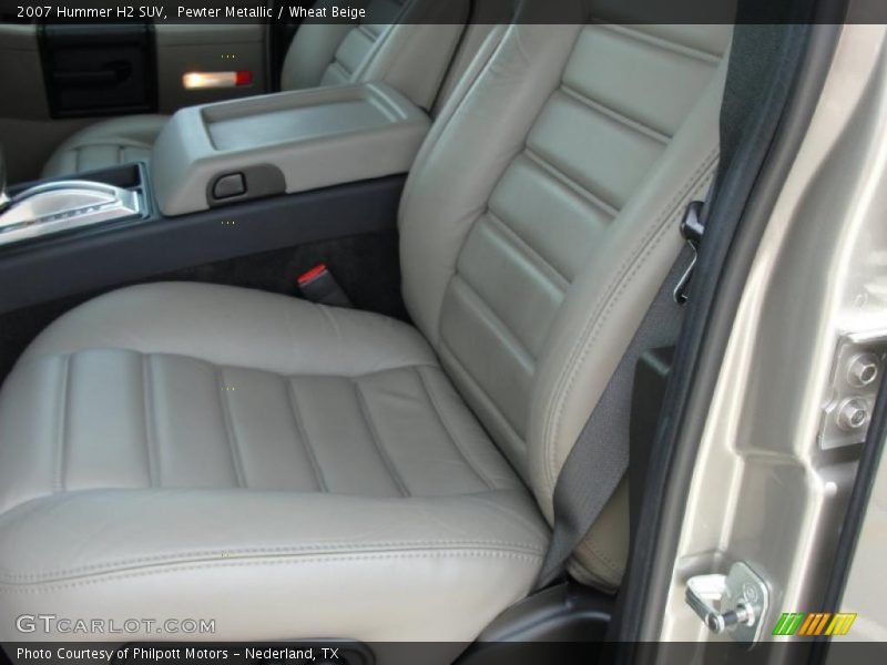 Pewter Metallic / Wheat Beige 2007 Hummer H2 SUV