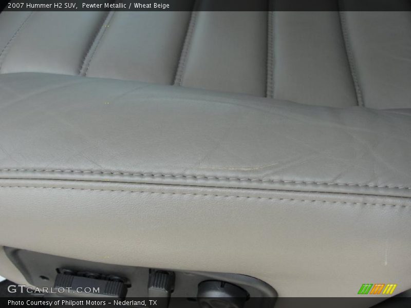 Pewter Metallic / Wheat Beige 2007 Hummer H2 SUV