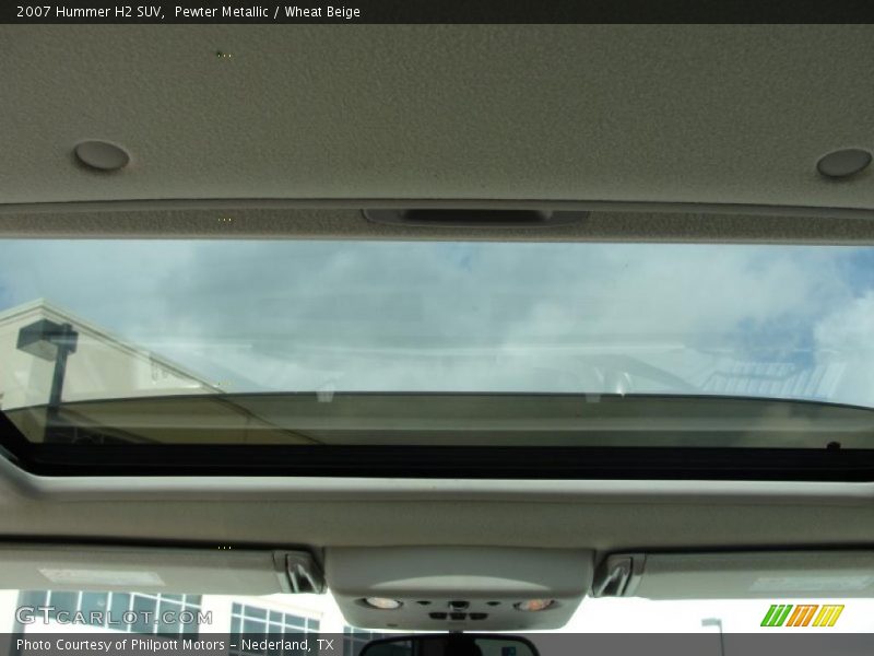 Pewter Metallic / Wheat Beige 2007 Hummer H2 SUV