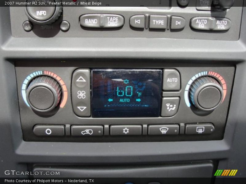 Pewter Metallic / Wheat Beige 2007 Hummer H2 SUV