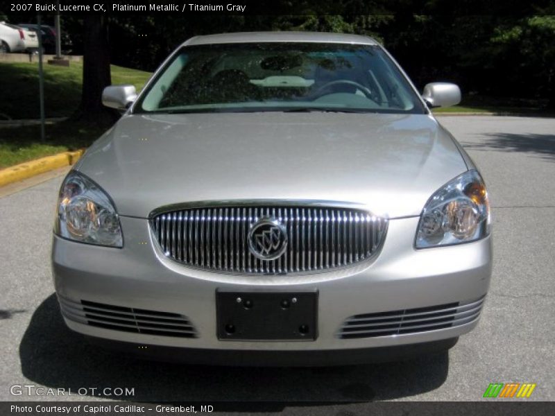 Platinum Metallic / Titanium Gray 2007 Buick Lucerne CX