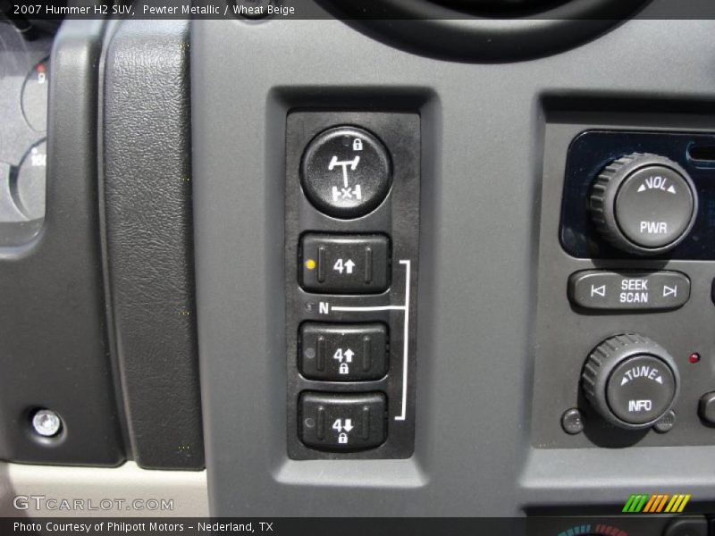 Pewter Metallic / Wheat Beige 2007 Hummer H2 SUV