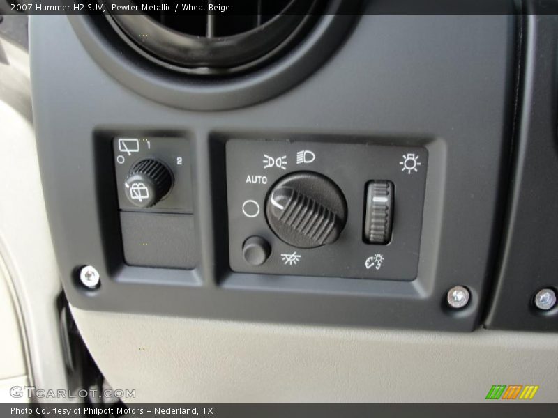Pewter Metallic / Wheat Beige 2007 Hummer H2 SUV