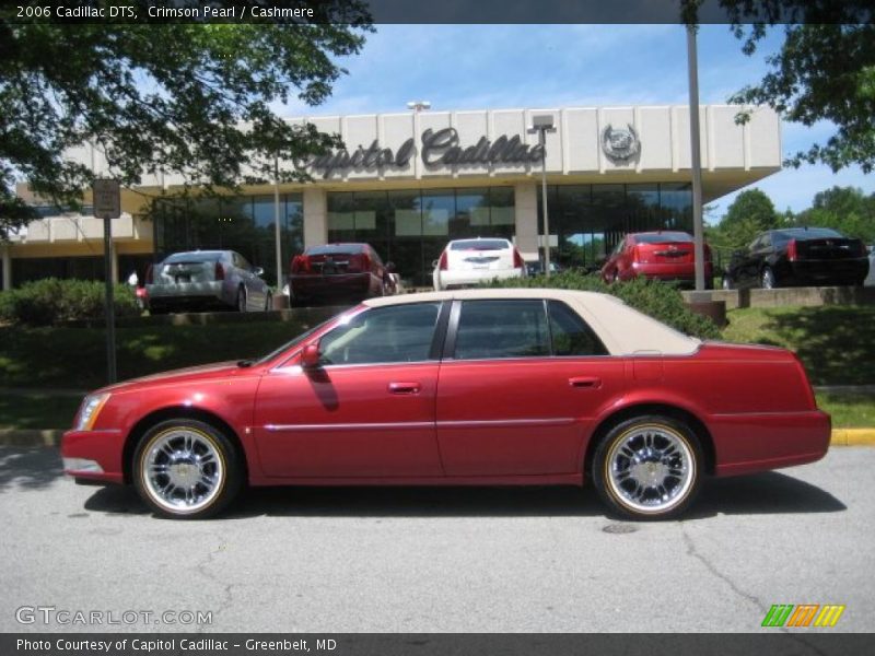 Crimson Pearl / Cashmere 2006 Cadillac DTS