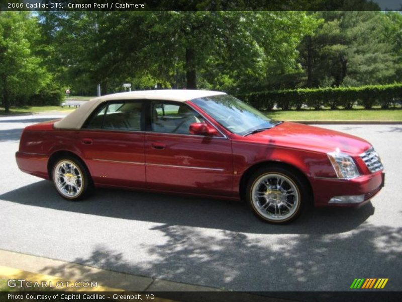 Crimson Pearl / Cashmere 2006 Cadillac DTS