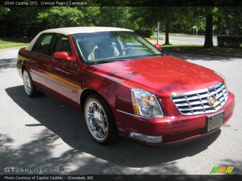 Crimson Pearl / Cashmere 2006 Cadillac DTS