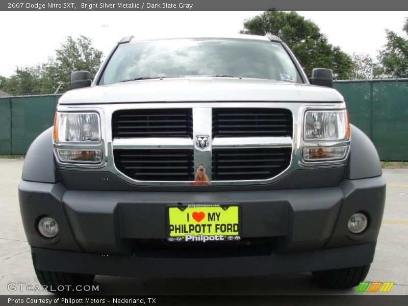 Bright Silver Metallic / Dark Slate Gray 2007 Dodge Nitro SXT