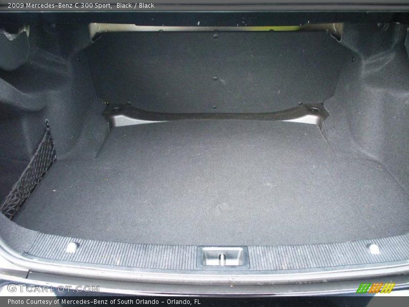 Black / Black 2009 Mercedes-Benz C 300 Sport