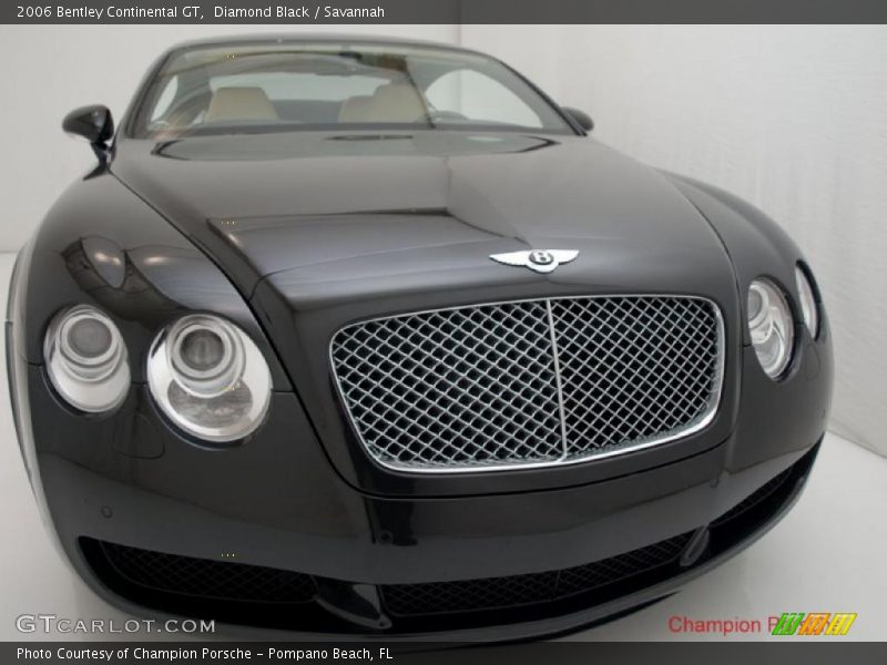 Diamond Black / Savannah 2006 Bentley Continental GT