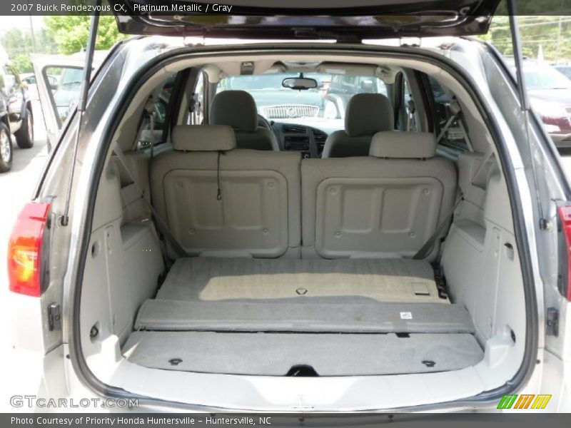 Platinum Metallic / Gray 2007 Buick Rendezvous CX