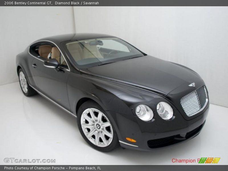 Diamond Black / Savannah 2006 Bentley Continental GT