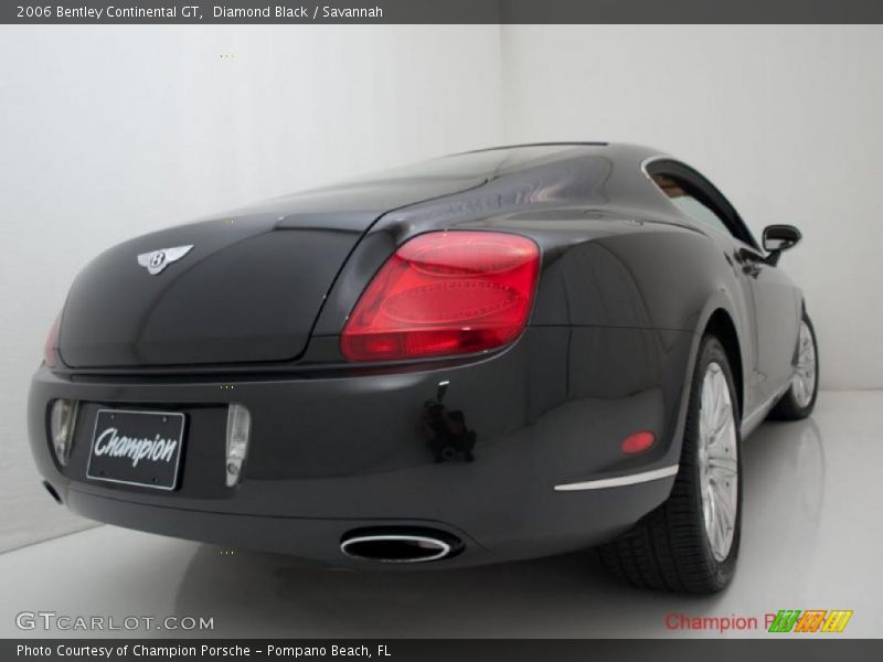 Diamond Black / Savannah 2006 Bentley Continental GT