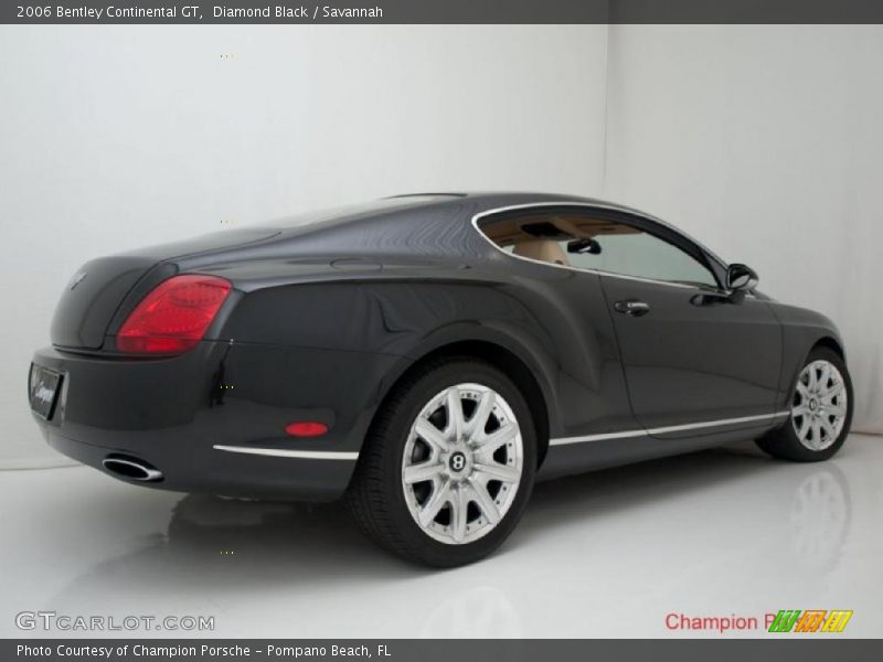 Diamond Black / Savannah 2006 Bentley Continental GT