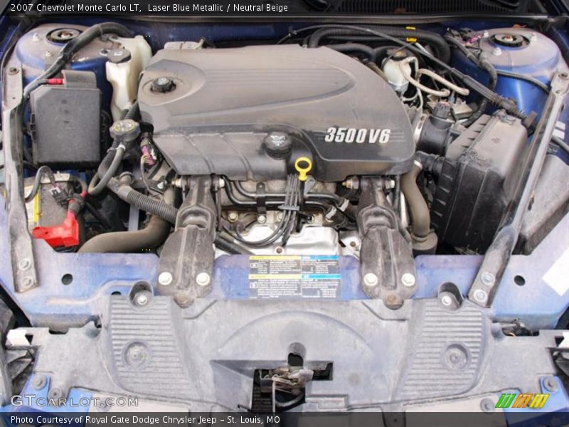 Laser Blue Metallic / Neutral Beige 2007 Chevrolet Monte Carlo LT