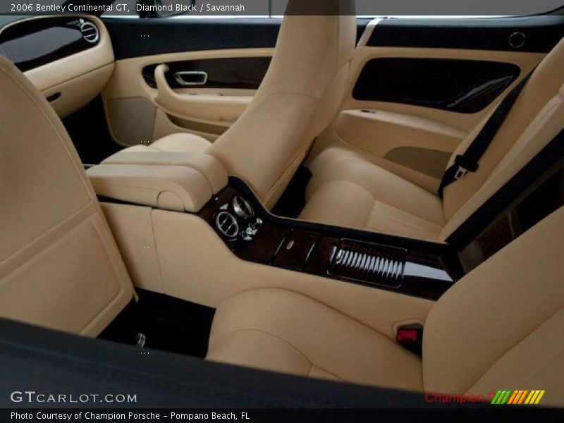 Diamond Black / Savannah 2006 Bentley Continental GT