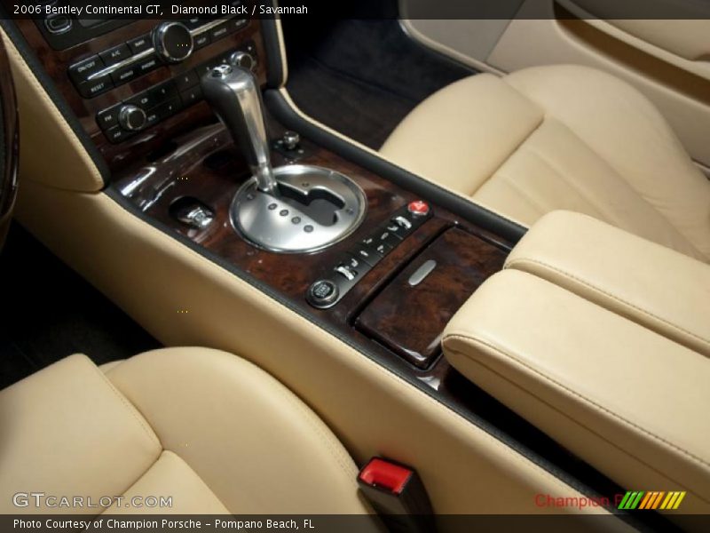 Diamond Black / Savannah 2006 Bentley Continental GT